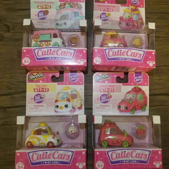 Toys New Shopkins Cutie Cars Set Of Poshmark - Main Image